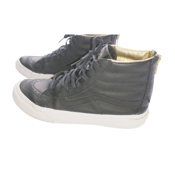 Vans Shoes - Vans Black Hi-Top Sneakers Size 6